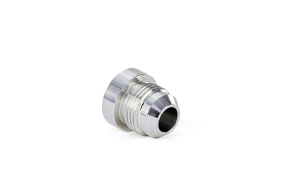 HPS Performance -8 AN Fittings Male Weld On Bung, Raw Aluminum