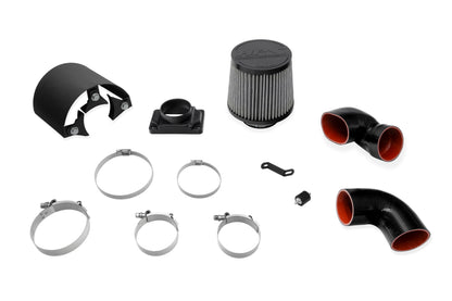 HPS Performance Air Intake Kit with Heat Shield, Polished, 827-151P