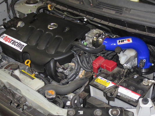 HPS Performance Air Intake Kit, Blue, 827-186BL