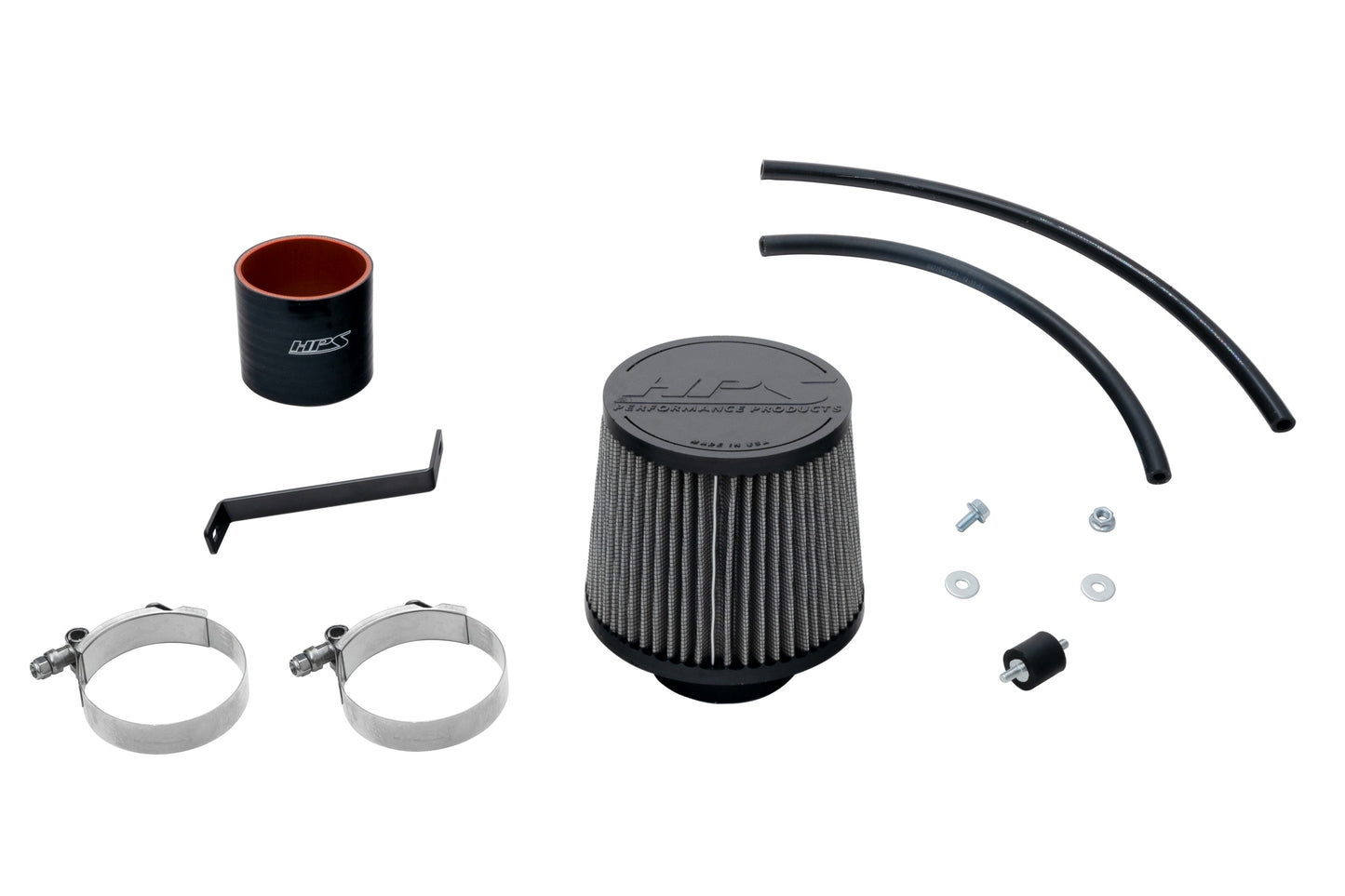 HPS Performance Air Intake Kit, Red, 827-275R