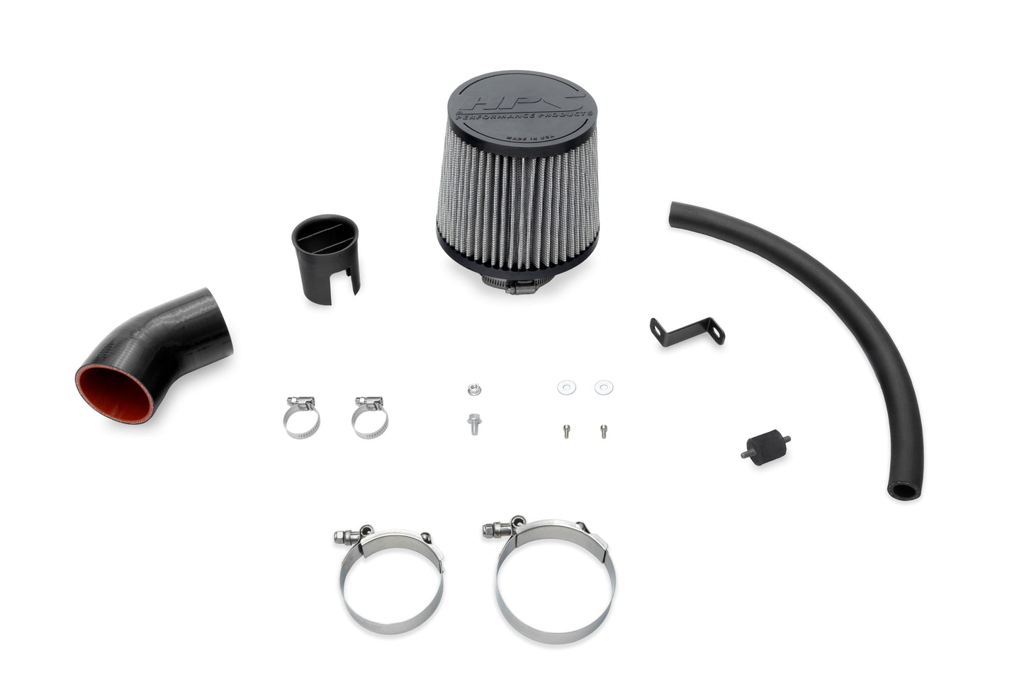 HPS Performance Air Intake Kit, Polished, 827-500P