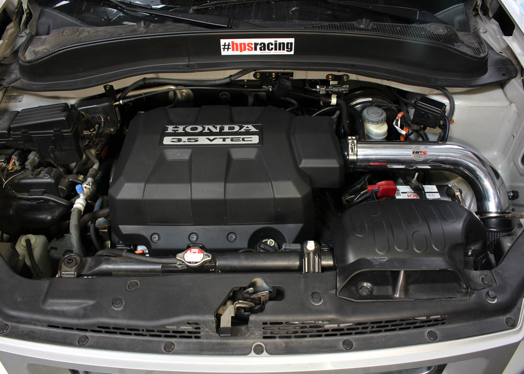 HPS Performance Air Intake Kit, Polished, 827-530P