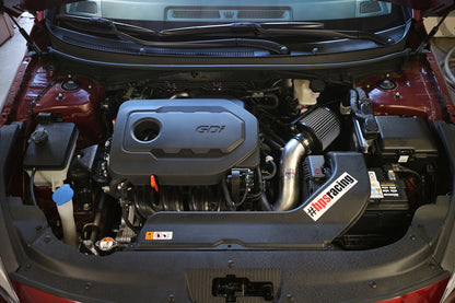 HPS Performance Air Intake Kit with Heat Shield, Polished, 827-549P
