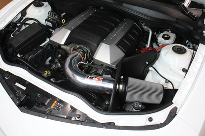 HPS Performance Air Intake Kit with Heat Shield, Blue, 827-607BL