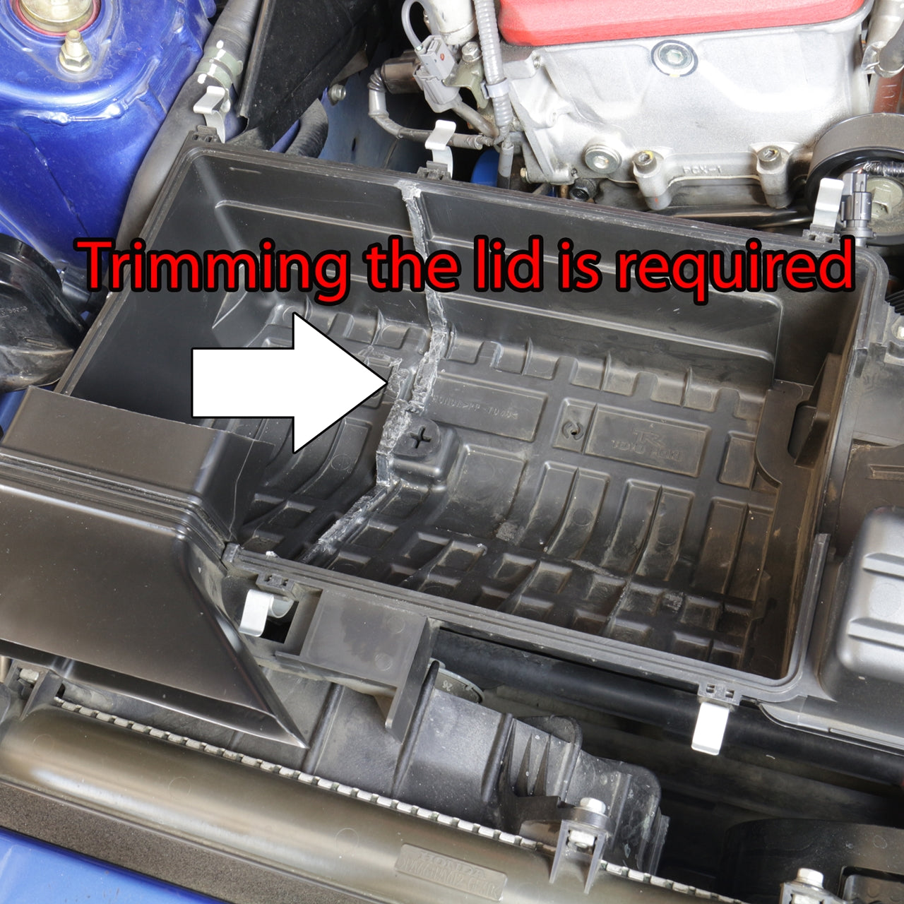 HPS Performance Silicone Air Intake Kit, Blue, 827-610BL