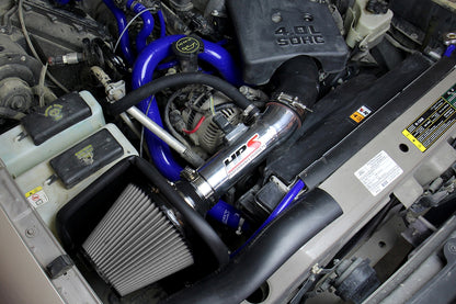 HPS Performance Air Intake Kit with Heat Shield, Polished, 827-611P