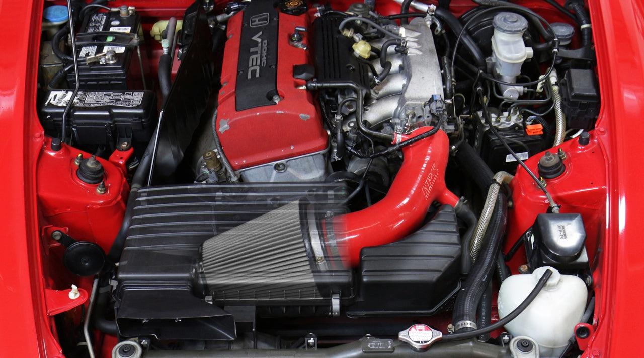 HPS Performance Silicone Air Intake Kit, Black, 827-620WB