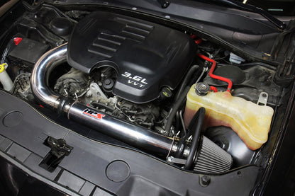 HPS Performance Air Intake Kit with Heat Shield, Black, 827-624WB