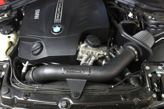 HPS Performance Air Intake Kit with Heat Shield, Blue, 827-625BL