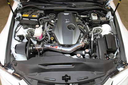 HPS Performance Air Intake Kit with Heat Shield, Polished, 827-633P