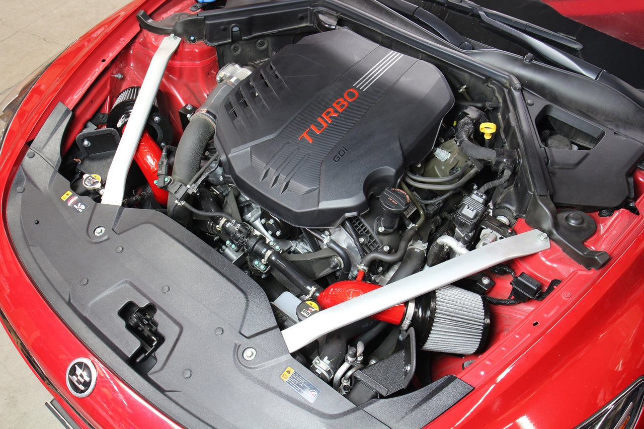 HPS Performance Air Intake Kit with Heat Shield, Black, 827-672WB