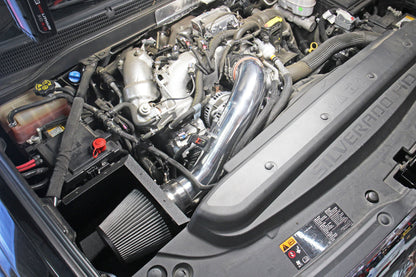HPS Performance Air Intake Kit with Heat Shield, Red, 827-674R