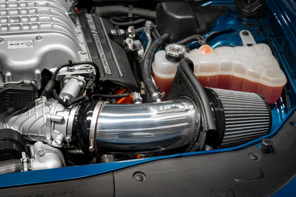 HPS Performance Air Intake Kit with Heat Shield, Blue, 827-681BL
