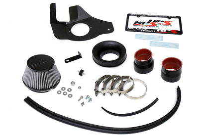 HPS Performance Air Intake Kit with Heat Shield, Black, 827-682WB