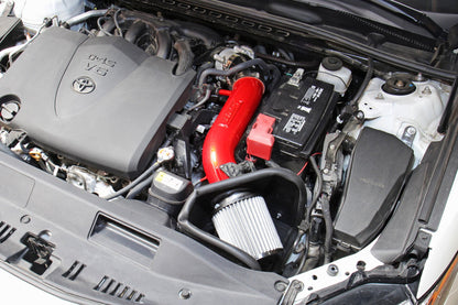 HPS Performance Air Intake Kit with Heat Shield, Polished, 827-692P