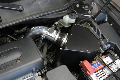 HPS Performance Air Intake Kit with Heat Shield, Polished, 827-693P