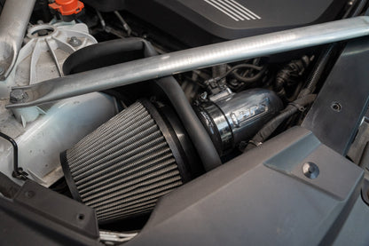 HPS Performance Air Intake Kit with Heat Shield, Polished, 827-702P