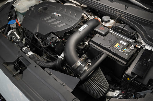 HPS Performance Air Intake Kit with Heat Shield, Polished, 827-713P