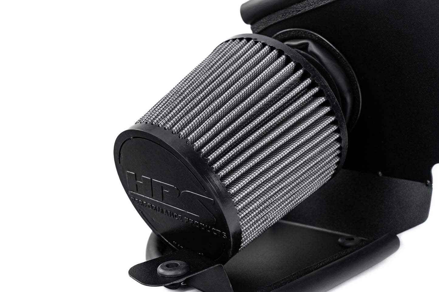 HPS Performance Air Intake Kit with Heat Shield, Red, 827-714R