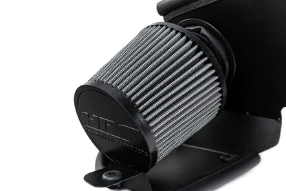 HPS Performance Air Intake Kit with Heat Shield, Red, 827-714R