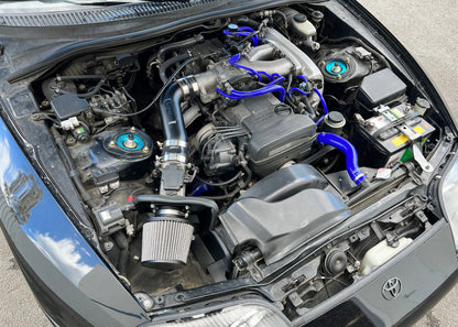 HPS Performance Air Intake Kit with Heat Shield, Black, 827-715WB