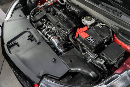 HPS Performance Air Intake Kit with Heat Shield, Polished, 827-729P