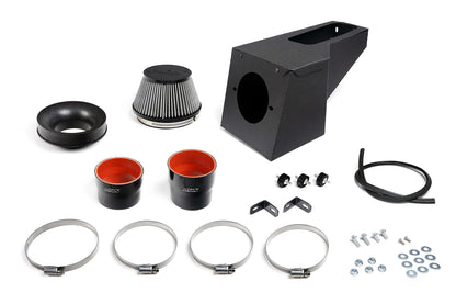 HPS Performance Air Intake Kit with Heat Shield, Polished, 827-729P