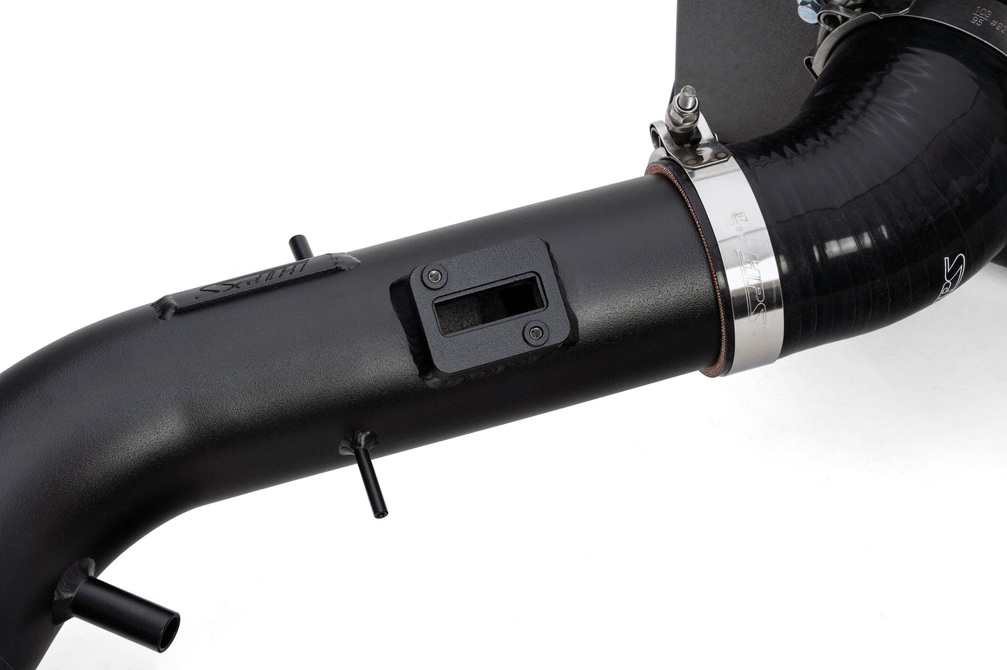 HPS Performance Air Intake Kit with Heat Shield, Black, 827-730WB