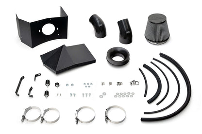HPS Performance Air Intake Kit with Heat Shield, Red, 827-730R