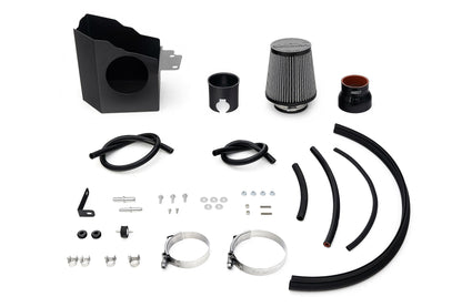 HPS Performance Air Intake Kit with Heat Shield, Black, 827-736WB