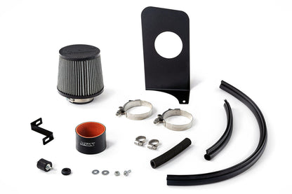 HPS Performance Air Intake Kit with Heat Shield, Polished, 827-737P