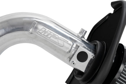HPS Performance Air Intake Kit with Heat Shield, Red, 827-738R