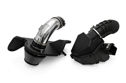 HPS Performance Air Intake Kit with Heat Shield, Black, 827-739WB