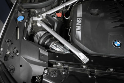 HPS Performance Air Intake Kit with Heat Shield, Blue, 827-739BL