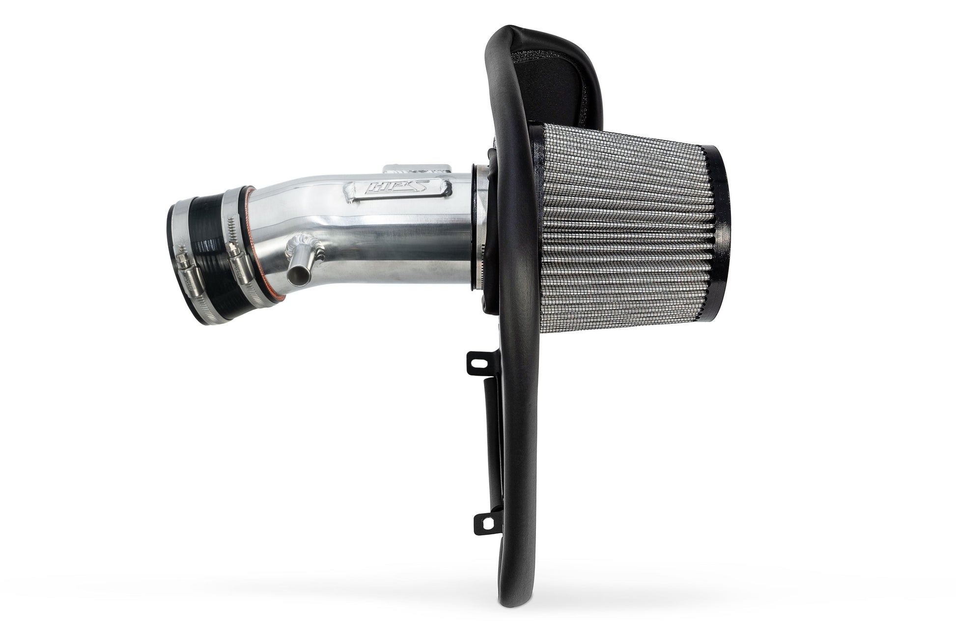 HPS Performance Air Intake Kit with Heat Shield Polished 827-740P