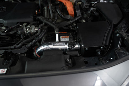 HPS Performance Air Intake Kit with Heat Shield, Red, 827-768R