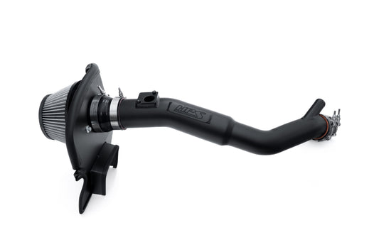 HPS Performance Air Intake Kit with Heat Shield Black 827-777WB