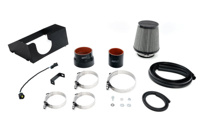 HPS Performance Air Intake Kit with Heat Shield, Black, 827-787WB
