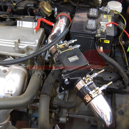HPS Performance Cold Air Intake Kit, Red, 837-423R