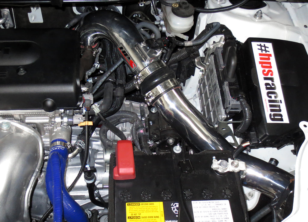 HPS Performance Cold Air Intake Kit, Red, 837-501R