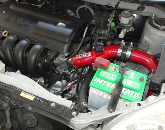 HPS Performance Cold Air Intake Kit, Red, 837-513R