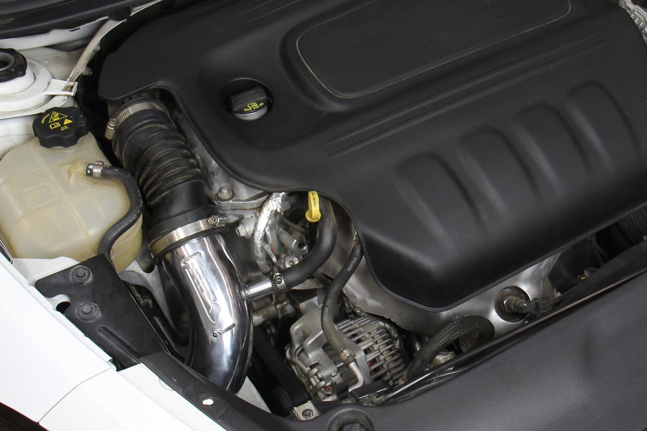 HPS Performance Cold Air Intake Kit, Polished, 837-571P