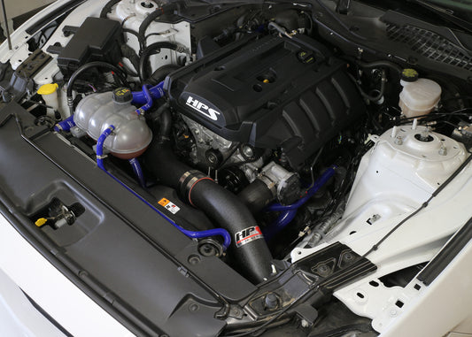 HPS Performance Cold Air Intake Kit, Black, 837-575WB