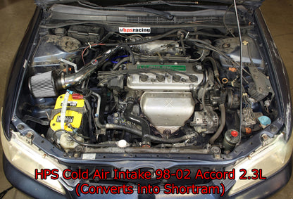 HPS Performance Cold Air Intake Kit, Black, 837-579WB