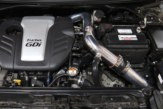HPS Performance Cold Air Intake Kit, Red, 837-605R