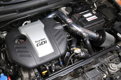 HPS Performance Cold Air Intake Kit, Red, 837-605R