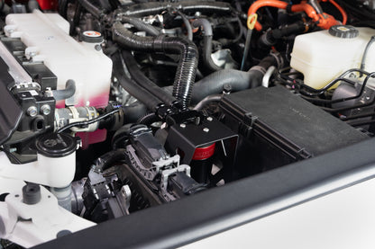 HPS Performance Billet Aluminum Oil Catch Can Kit, Black, 860-024