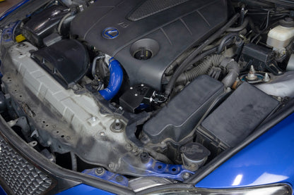 HPS Performance Billet Aluminum Oil Catch Can Kit, Blue, 860-025