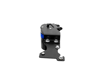 HPS Performance Billet Aluminum Oil Catch Can Kit, Blue, 860-025
