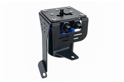 HPS Performance Billet Aluminum Oil Catch Can Kit Blue 860-027